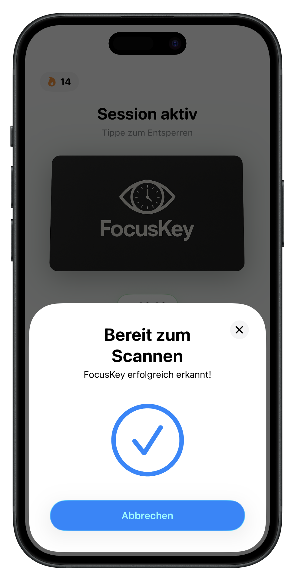 Schritt 2: Karte scannen